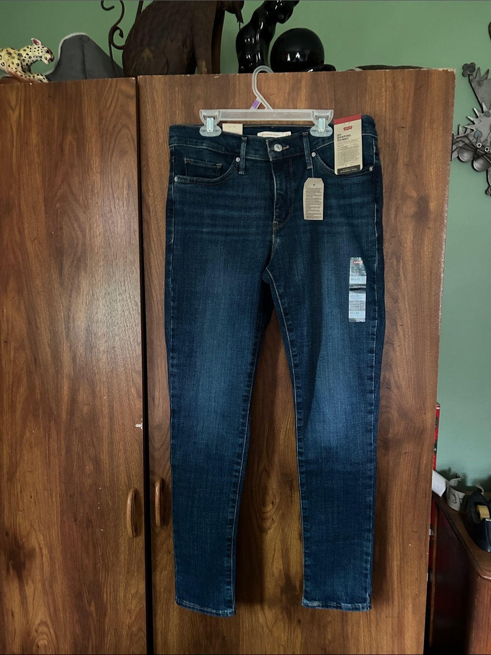 Levi's Women's Skinny Jeans - Dark Blue Wash
